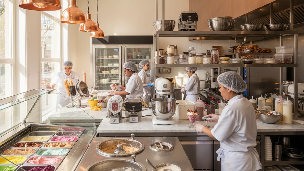 Ice Cream Shop Equipment Financing — equipment financing options and rates